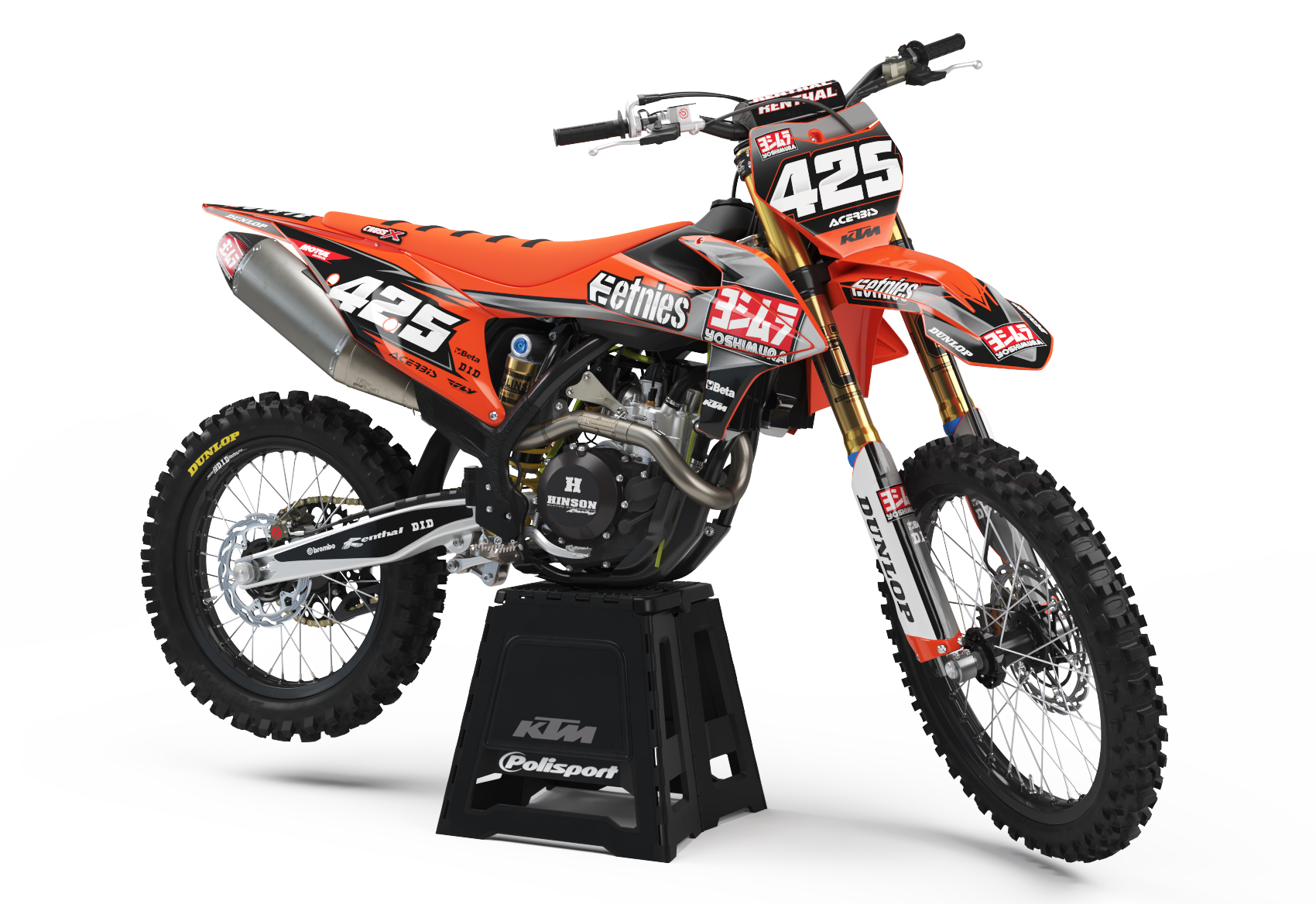 Grafiche Ktm-Combo-kit -adesivi moto – Ktm-personalizzati personalizzati