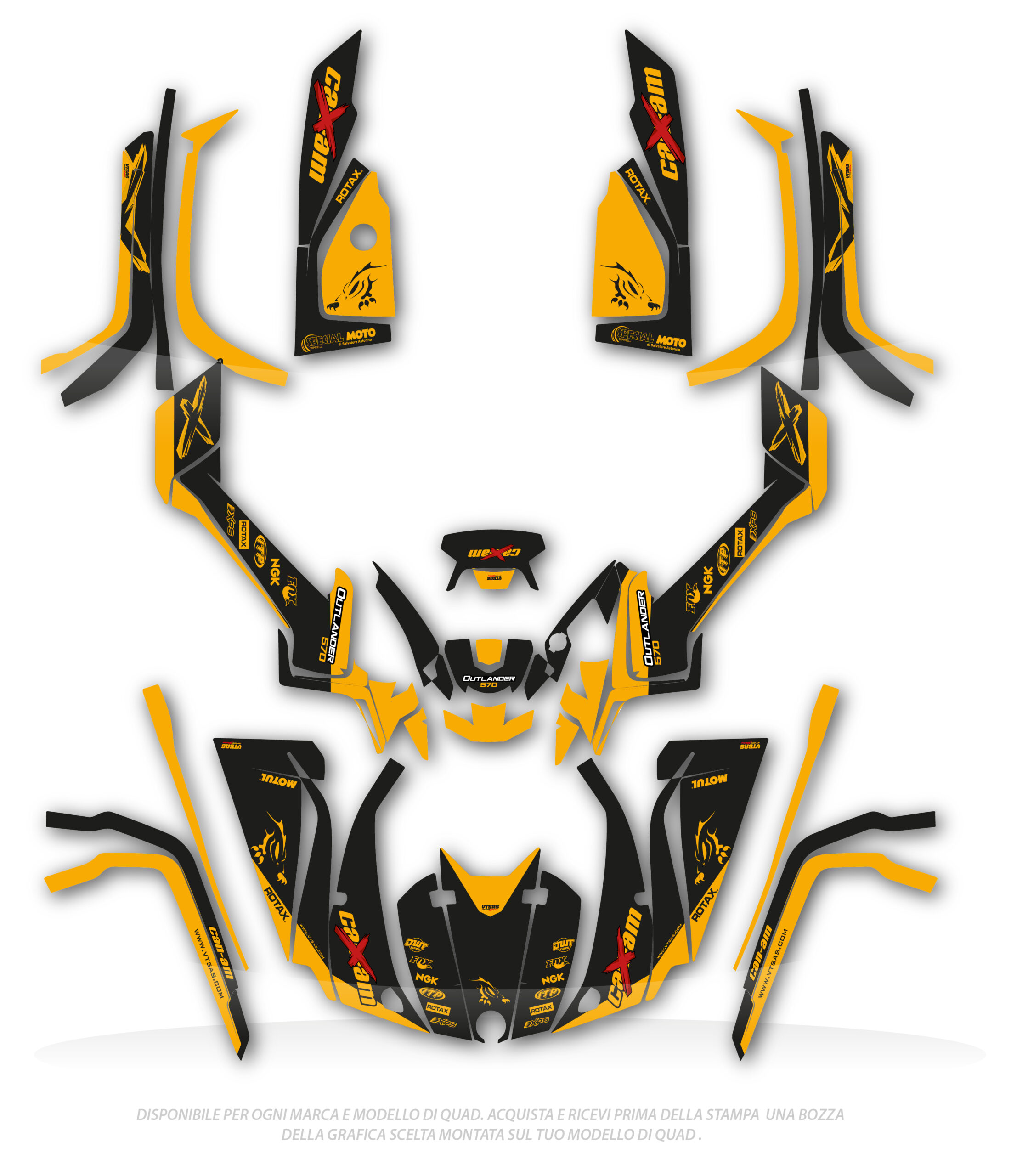 Grafiche Quad per CAN AM