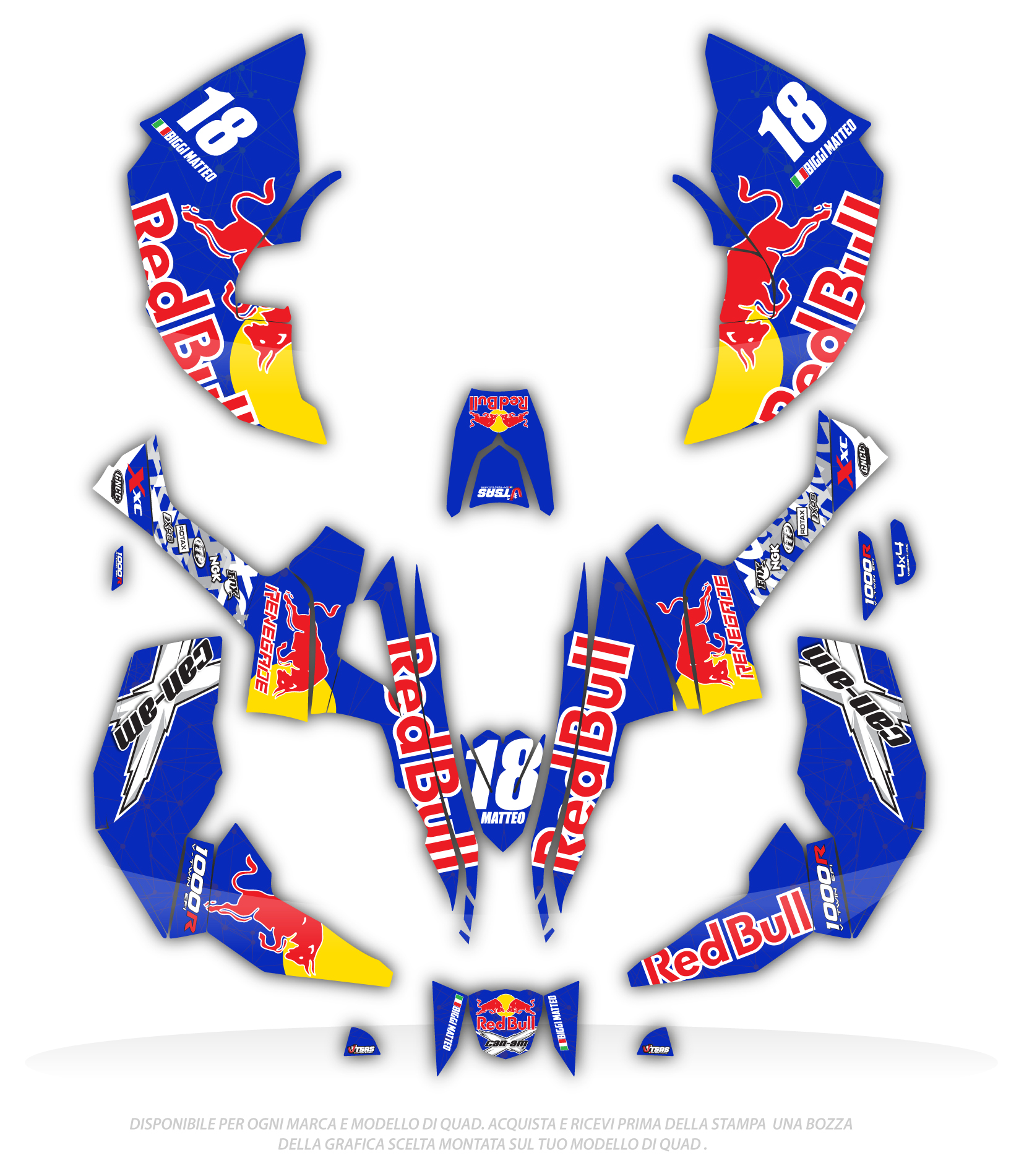 Grafiche Quad per CAN AM