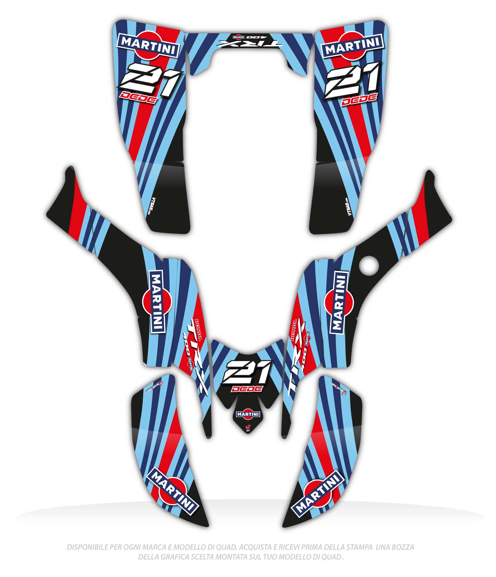 Grafiche Quad per HONDA