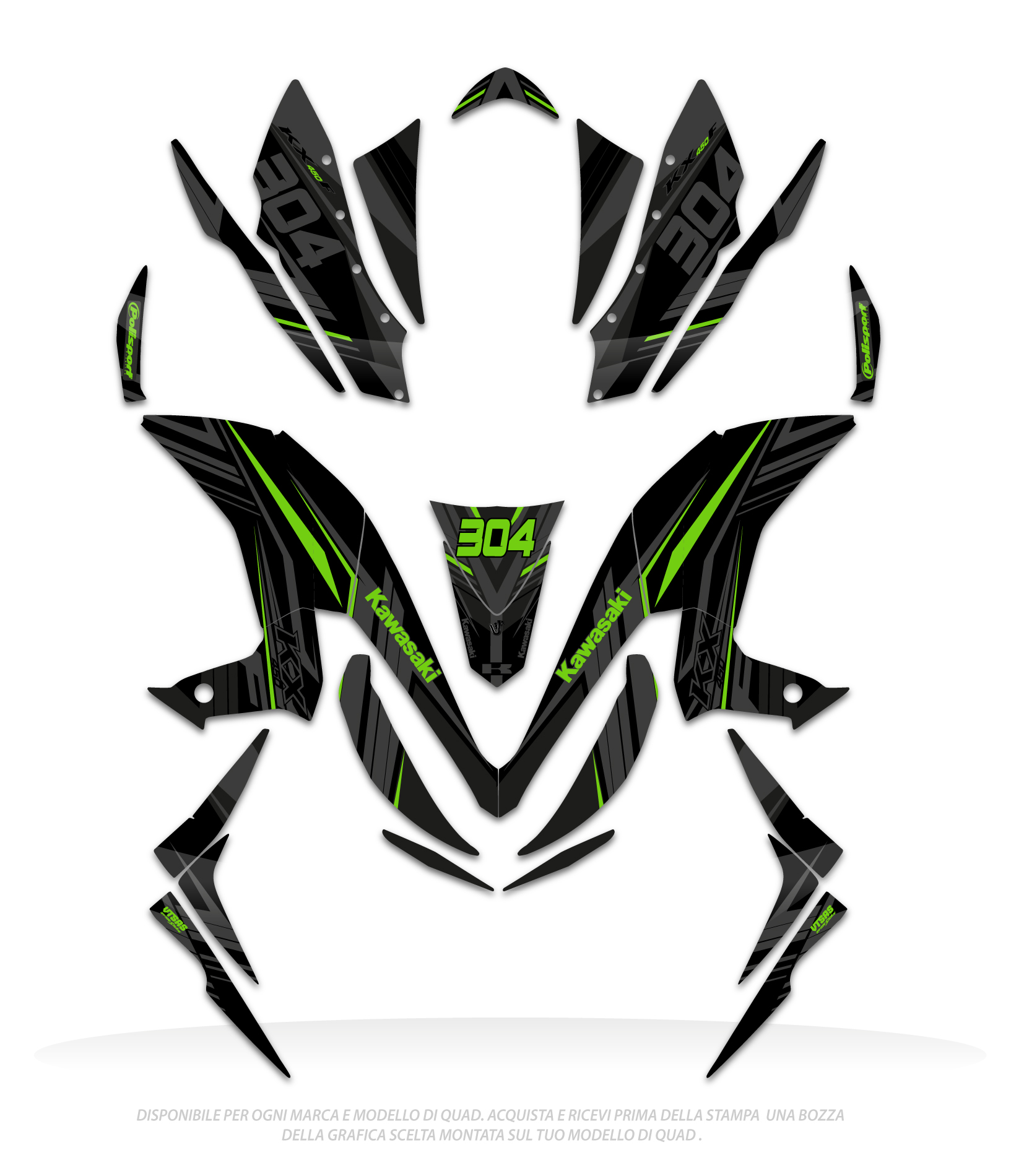 Grafiche Quad per KAWASAKI