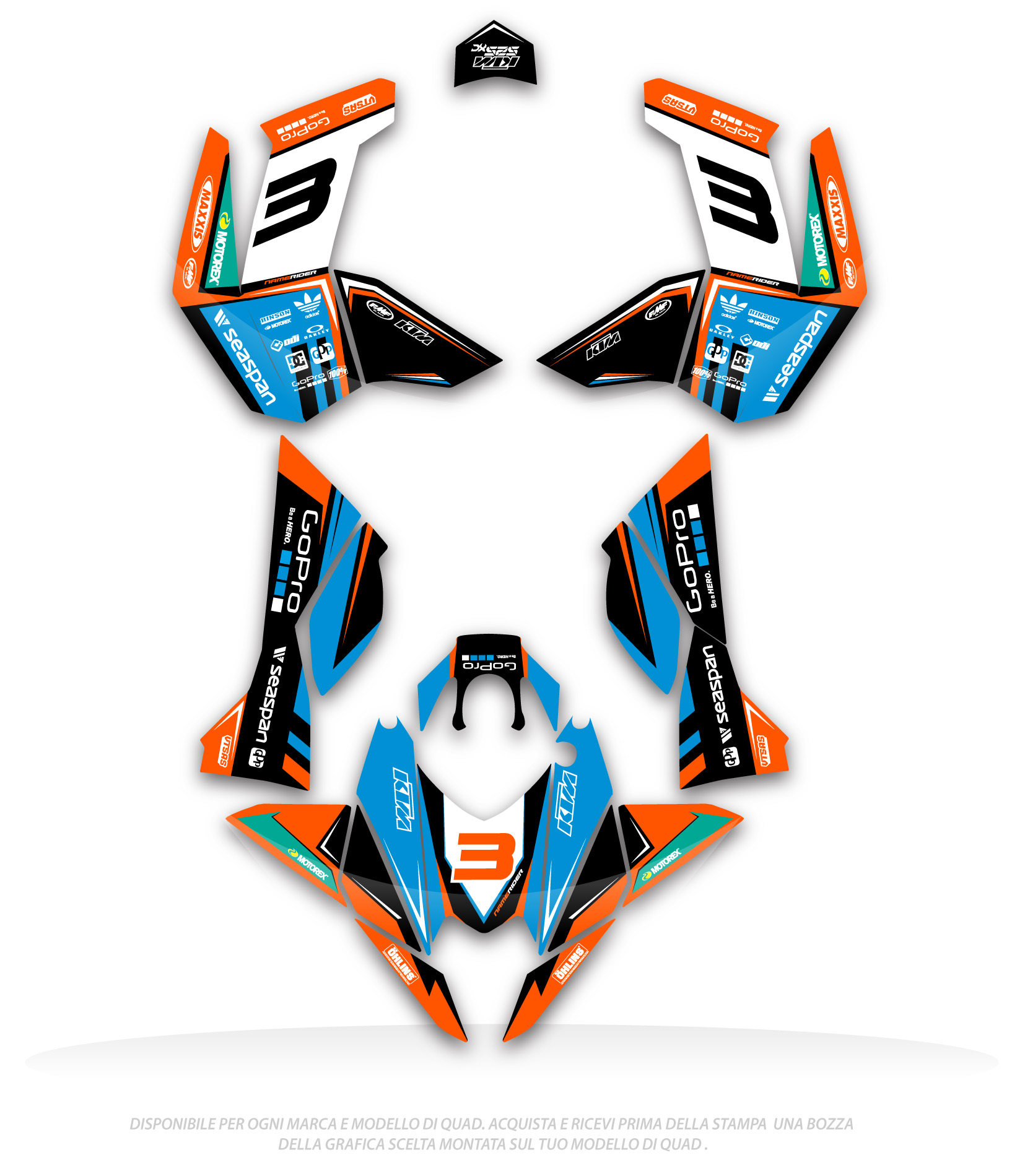 Grafiche Quad per KTM