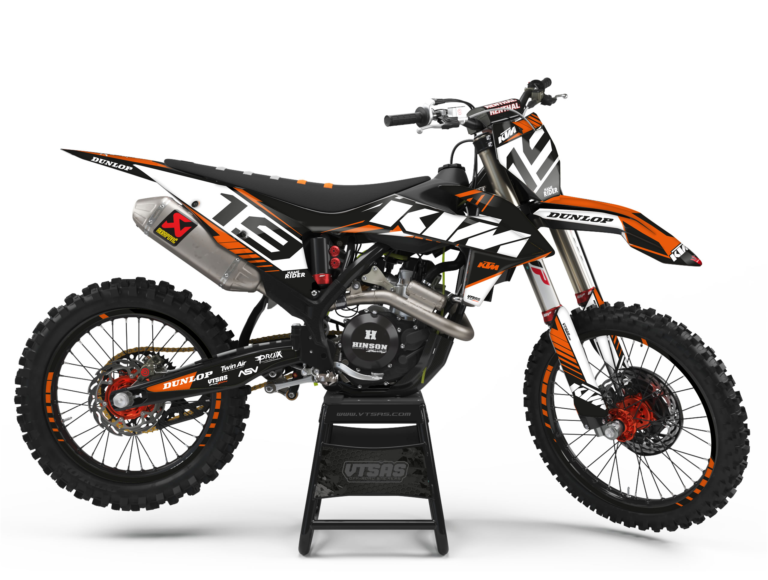 Kit Adesivi Motocross per KTM