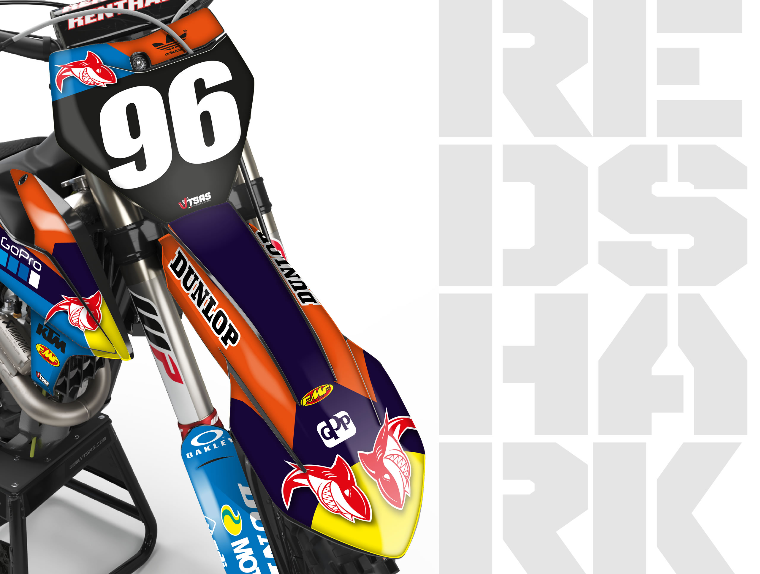 Kit Adesivi Motocross per KTM