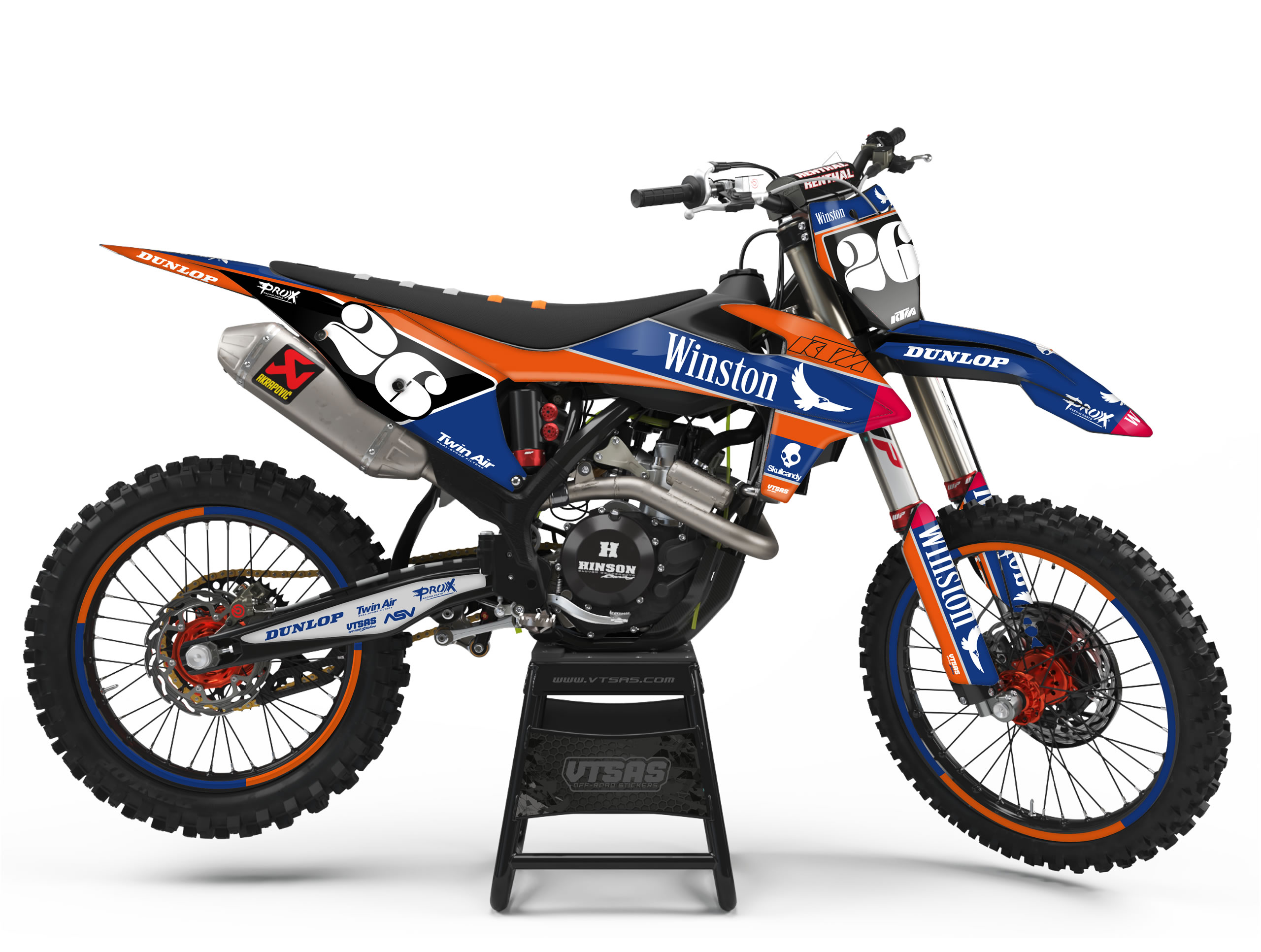 Kit Adesivi Motocross per KTM