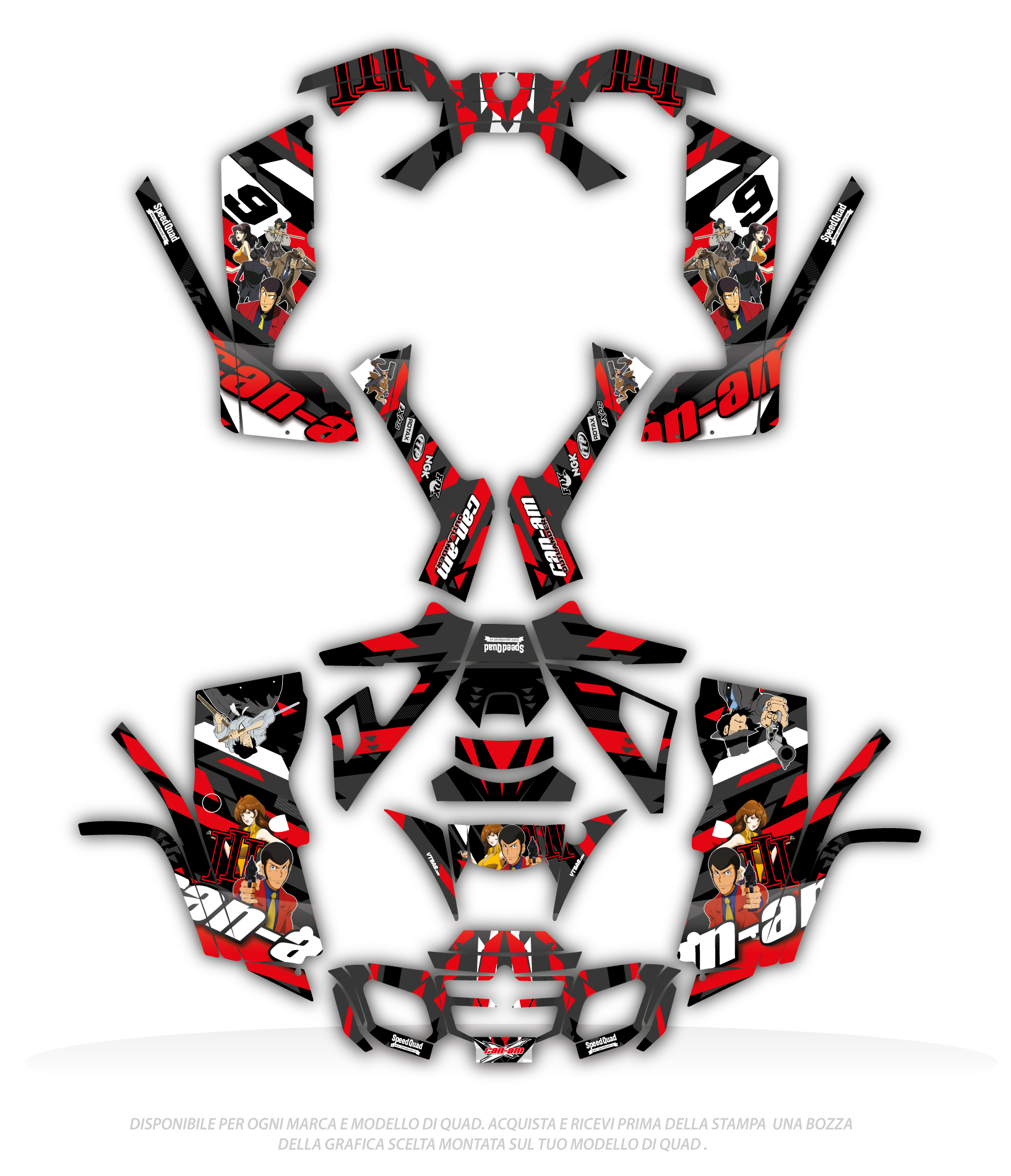 Grafiche Quad per CAN AM