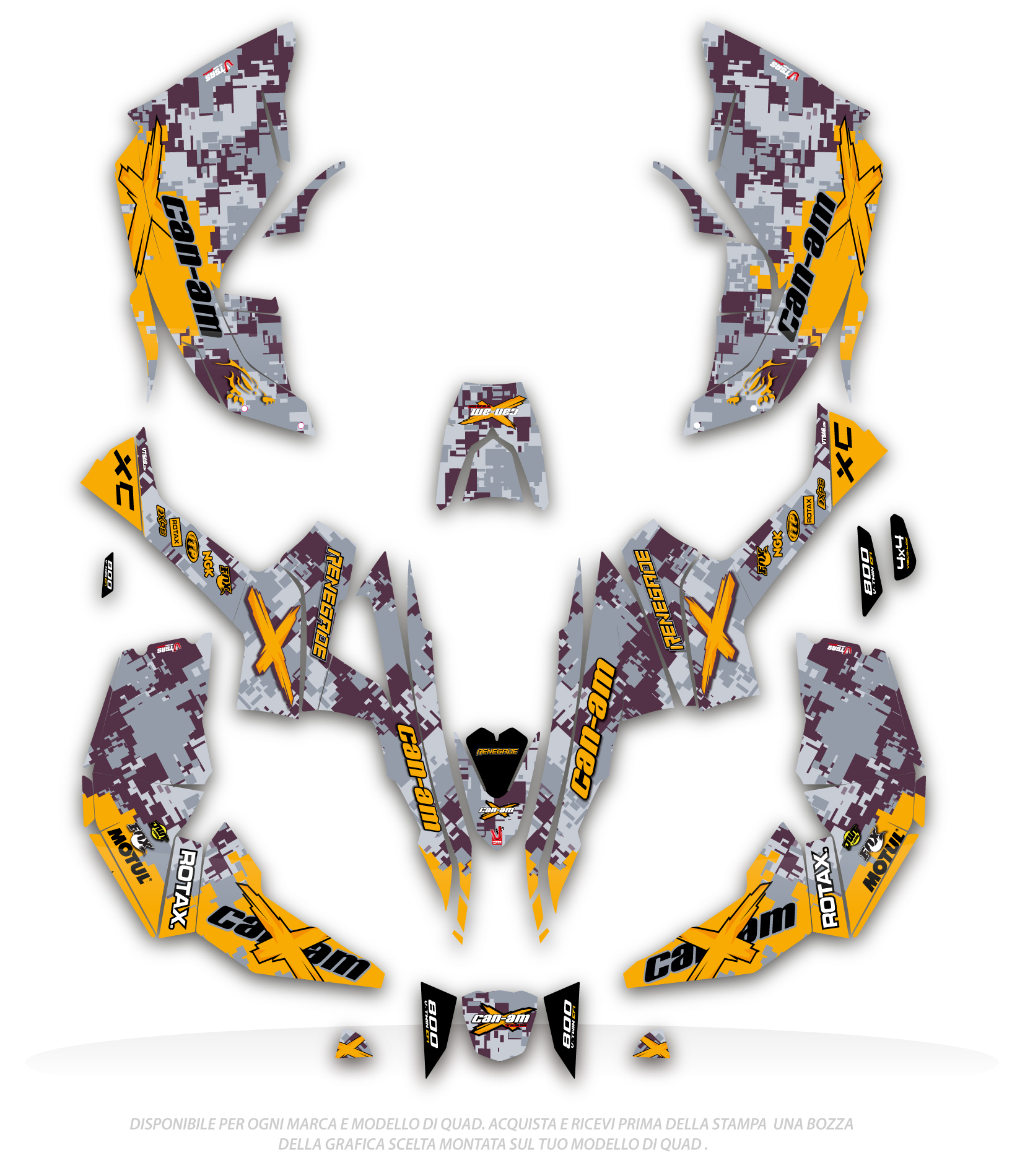 Grafiche Quad per CAN AM