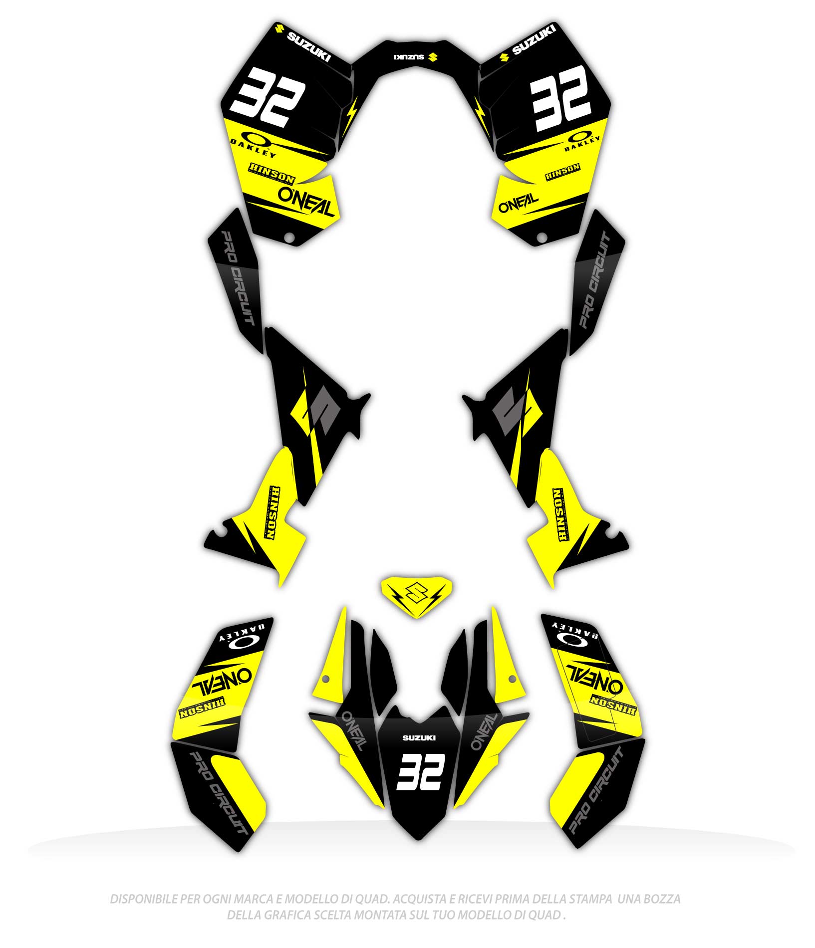 Grafiche Quad per SUZUKI