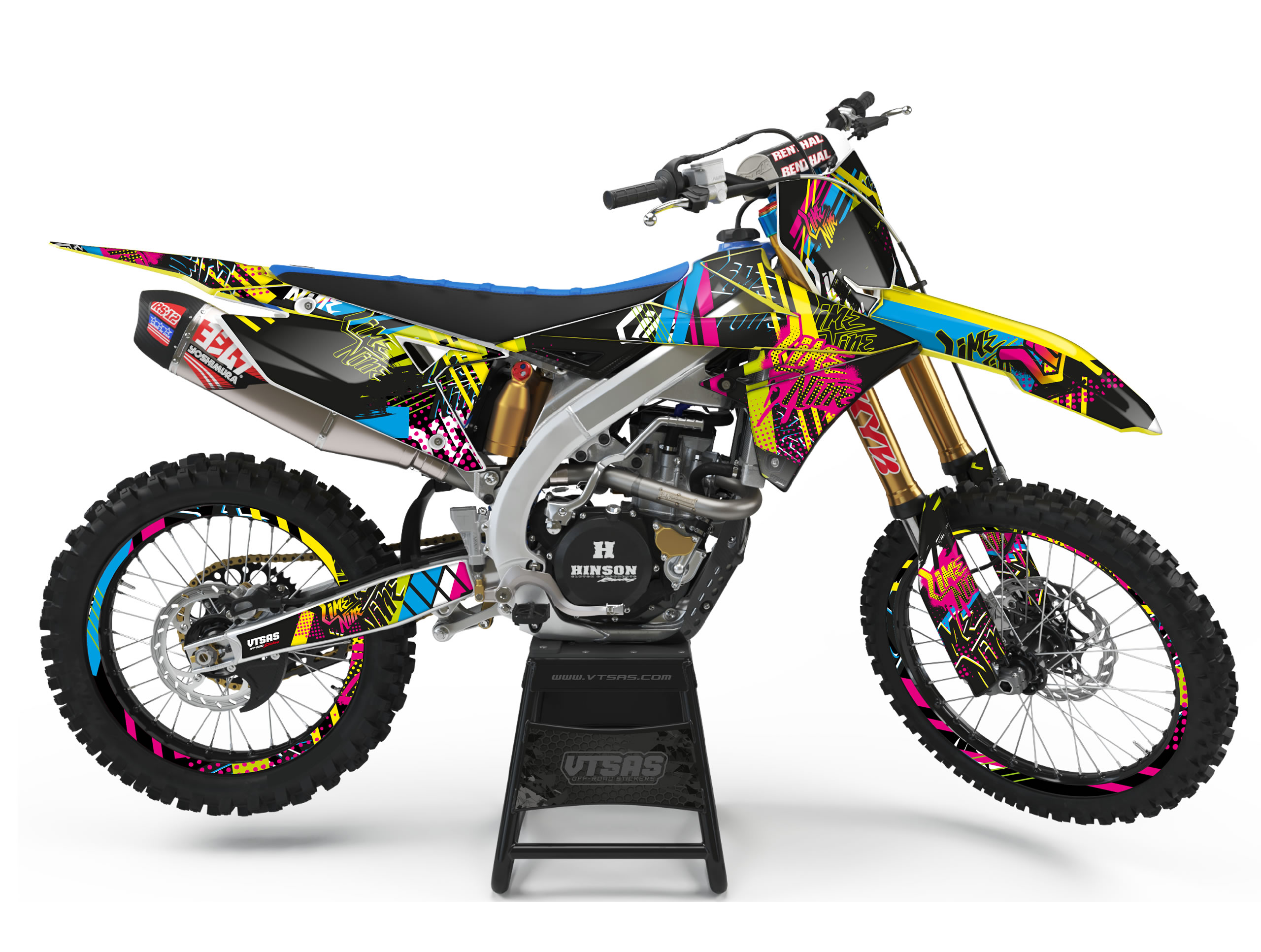 Kit Adesivi Motocross per SUZUKI