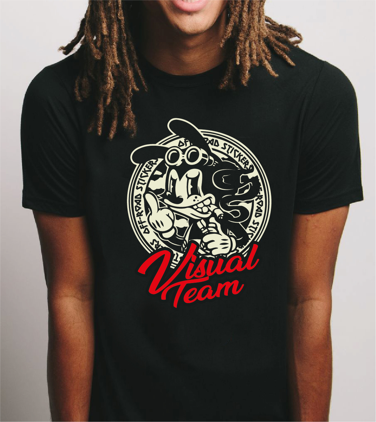 T SHIRT FUCK BLACK