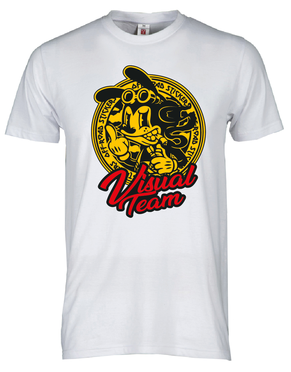 T SHIRT FUCK WHITE