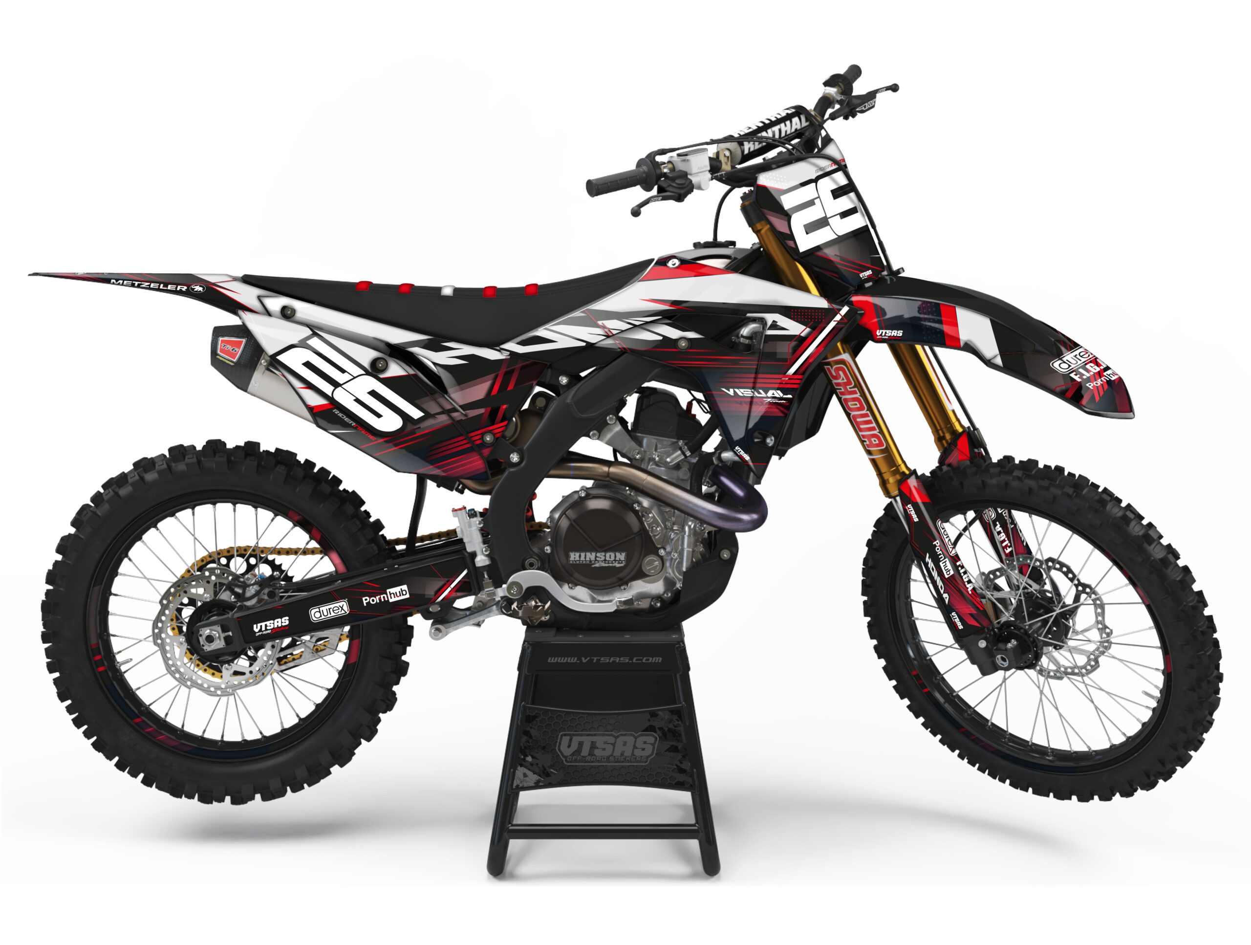 Kit Adesivi Motocross per HONDA