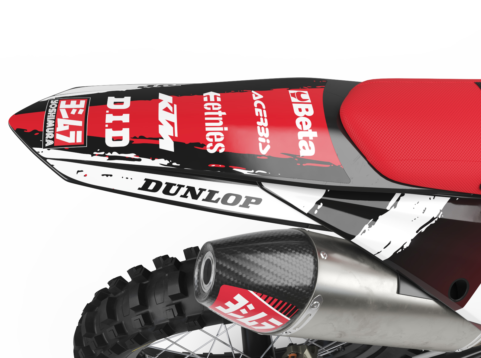 Grafiche Ktm DIRT COMBO – kit adesivi professionali per tutti i modelli - immagine 3