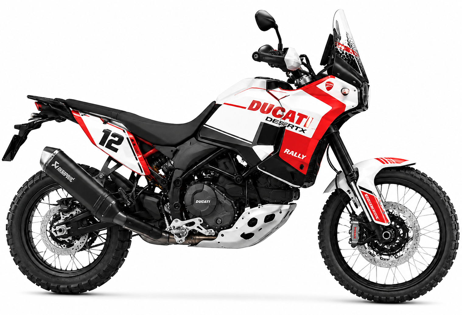 GRAFICHE DUCATI DESERT X- RALLY RED