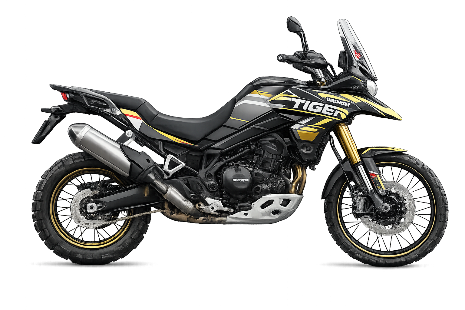 GRAFICHE TRIUNPH TIGER - BLACK TIGER